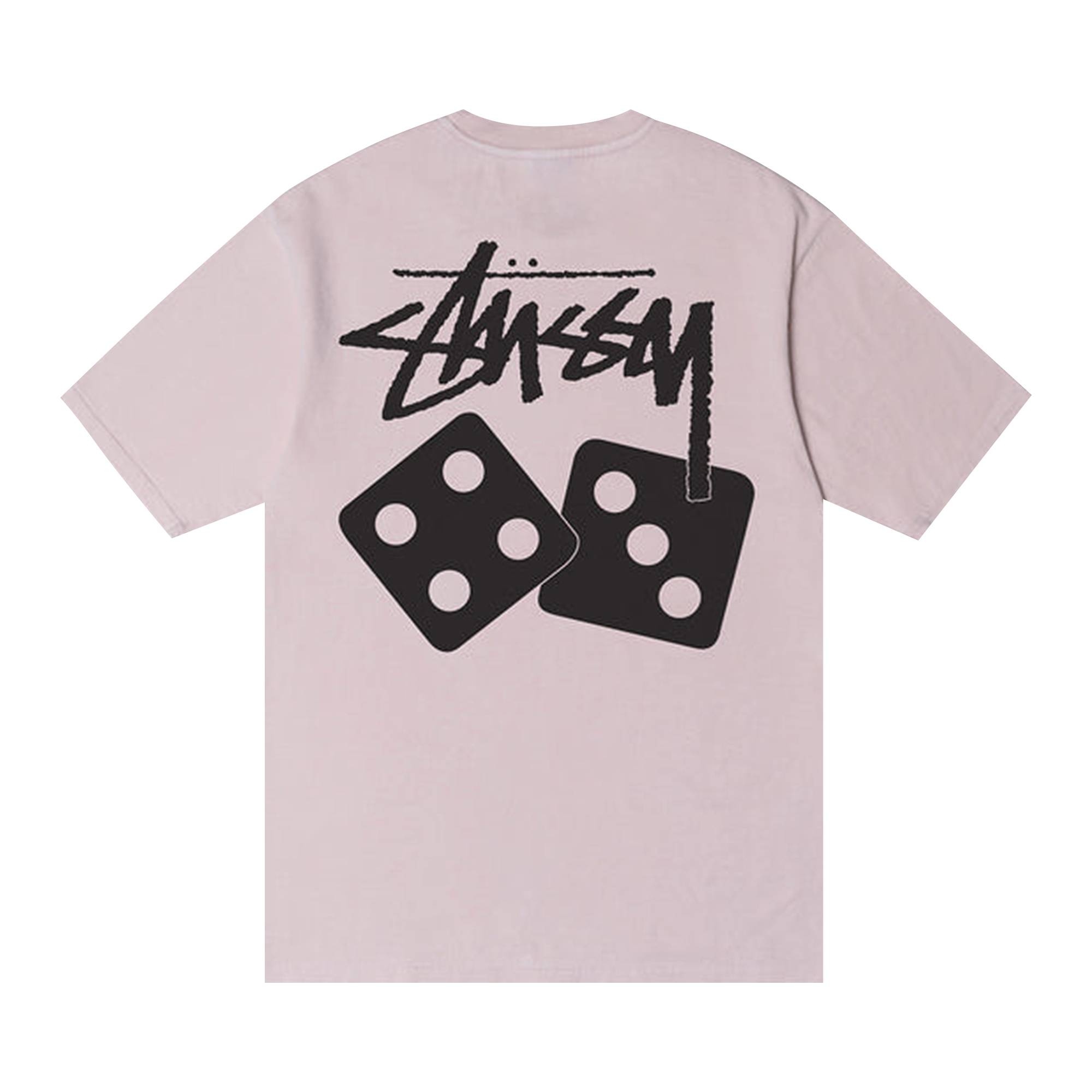 Stussy Dice Pigment Dyed Tee 'Blush' - 2