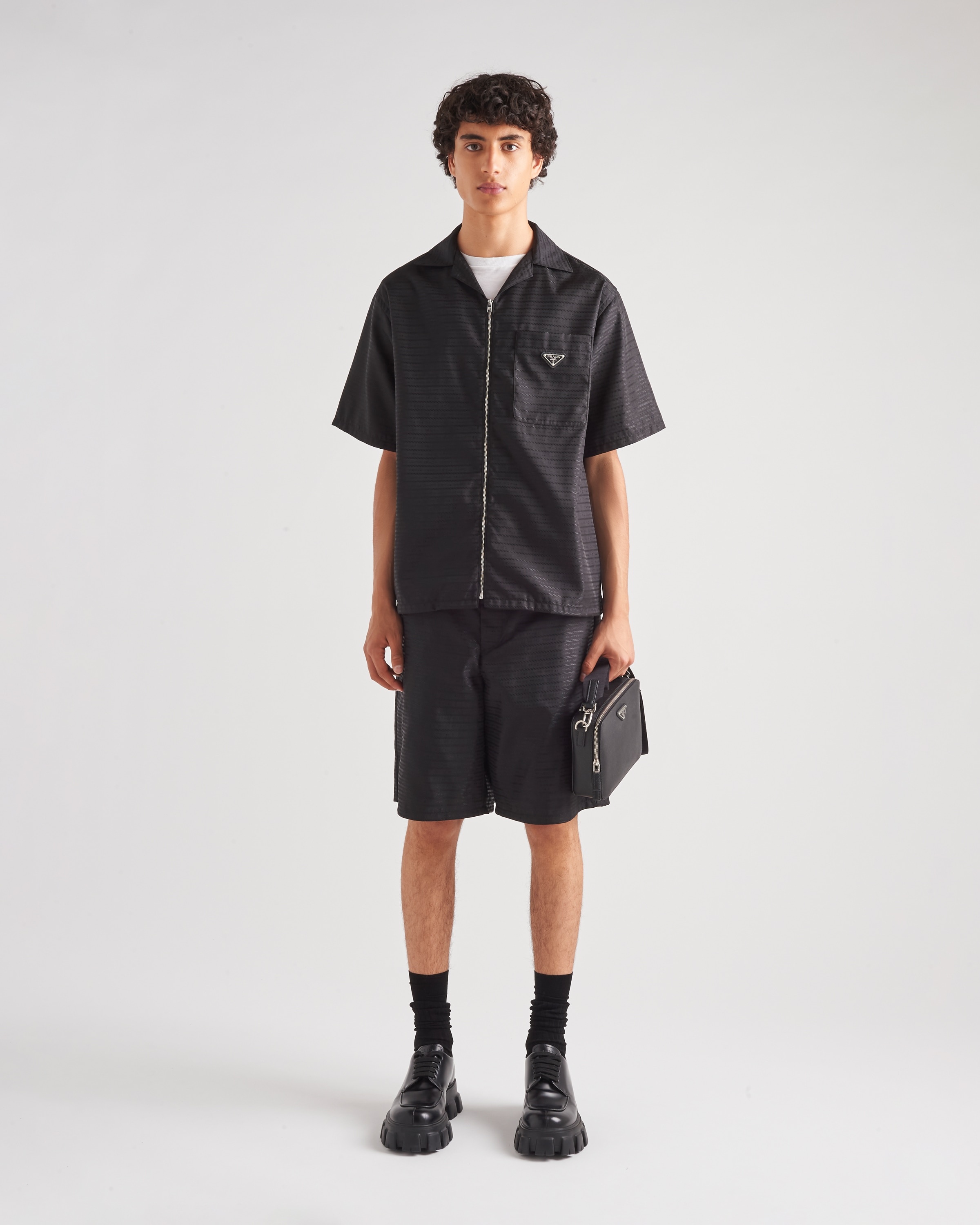 Re-Nylon short-sleeved shirt