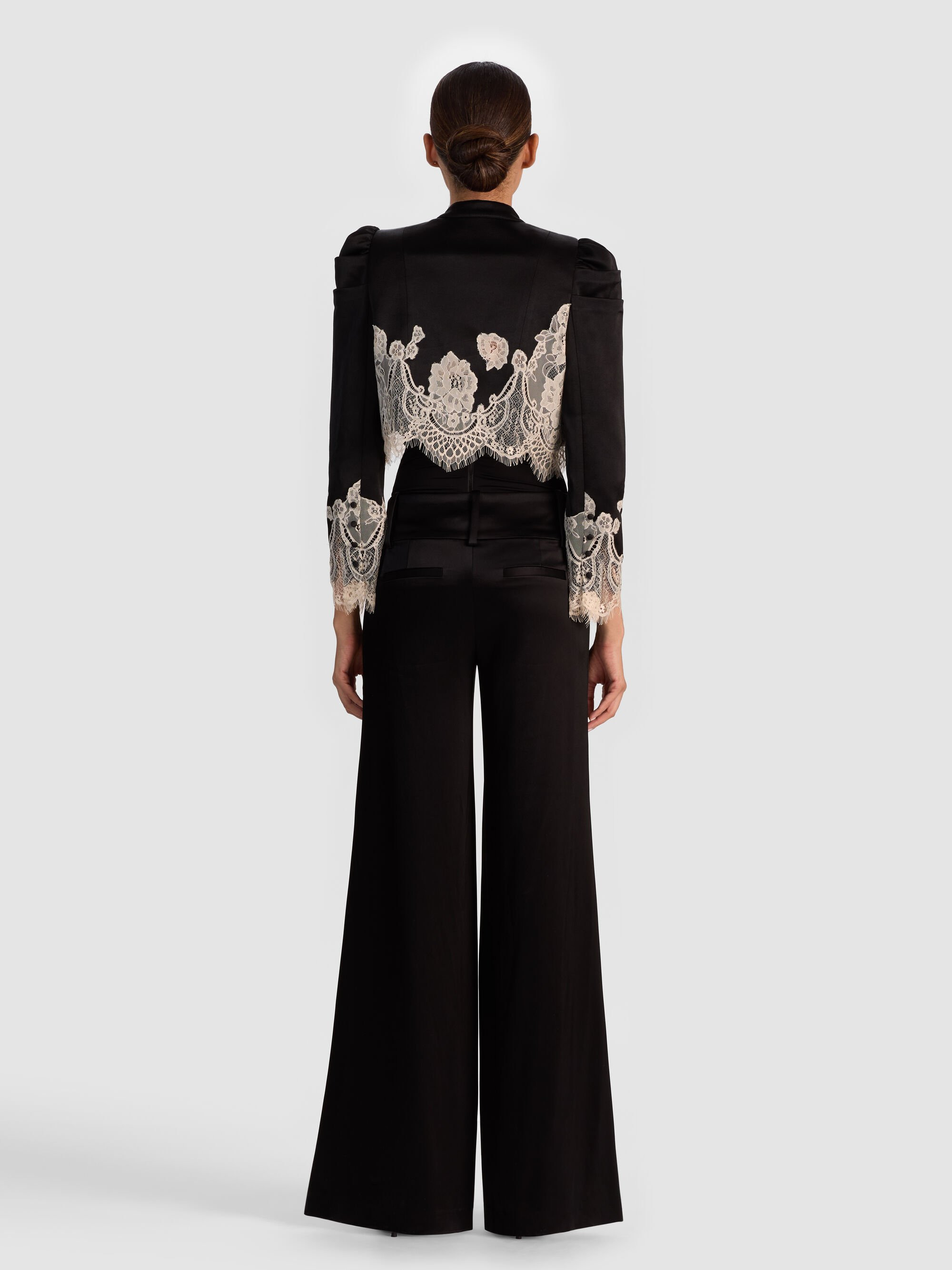 THOMASINA LACE TRIM JACKET - 4