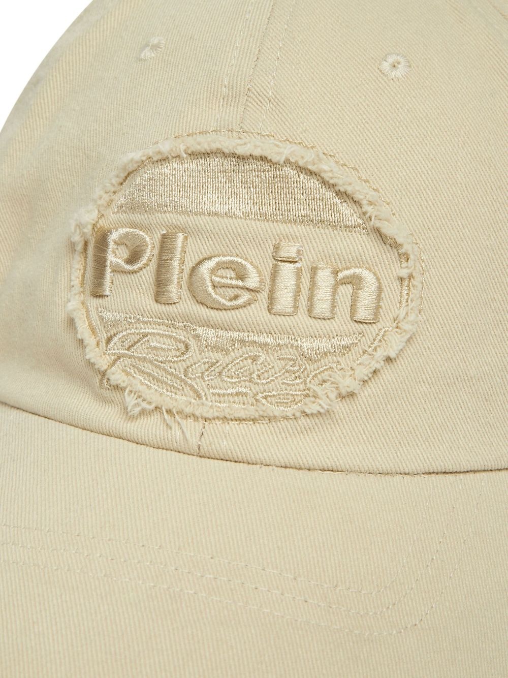 embroidered-logo baseball cap - 3