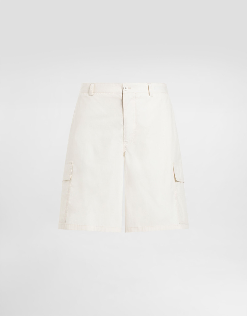 Cotton cargo shorts 1