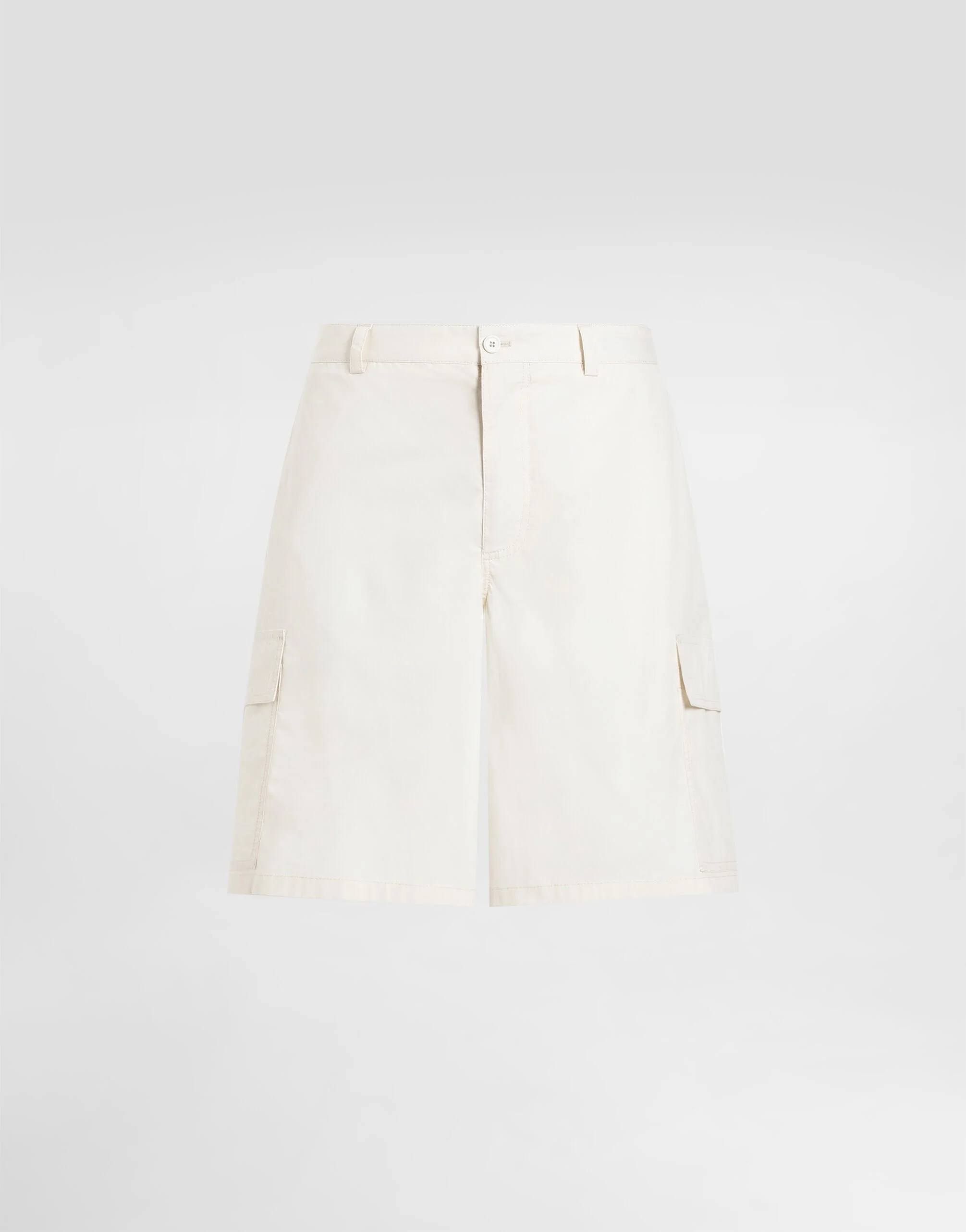 Cotton cargo shorts - 1