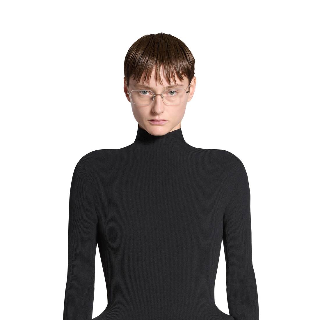Women's Cover Dress in Black - 5