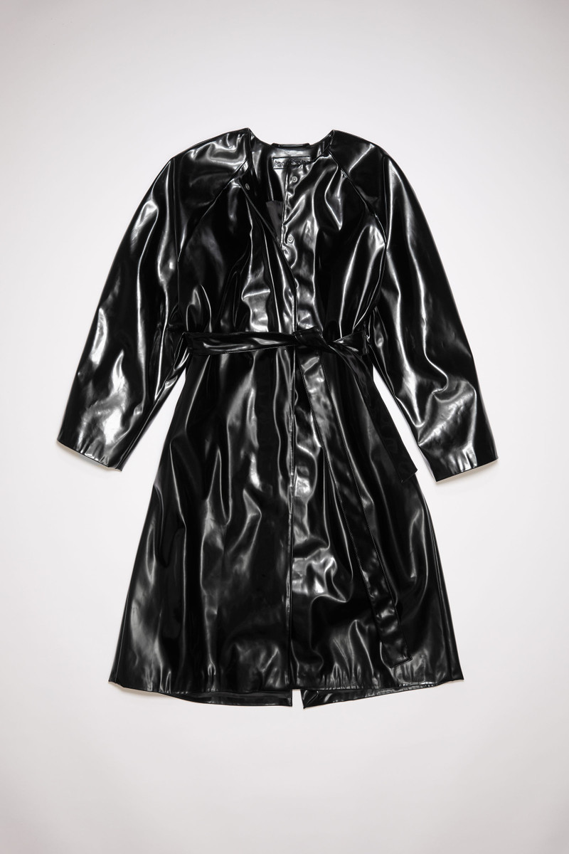 Belted coat - Black 7