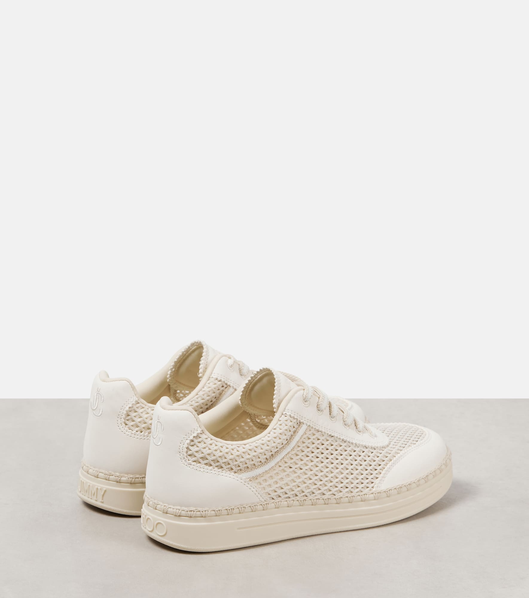 Rimini nubuck-trimmed sneakers - 3