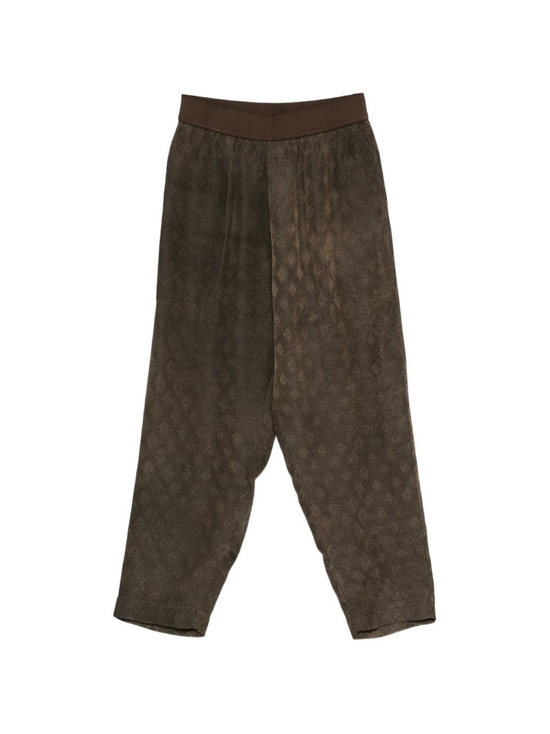 patterned trousers 1