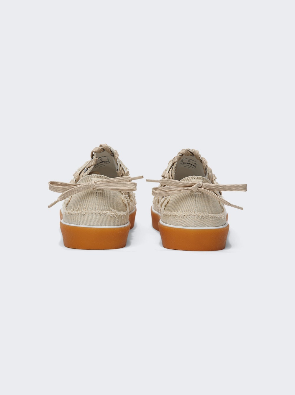 Kellys Twill Sneakers Cream - 3