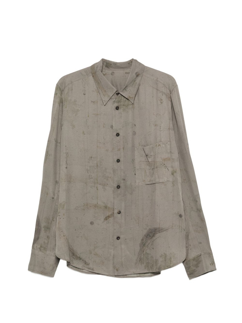 pocket print shirt 1