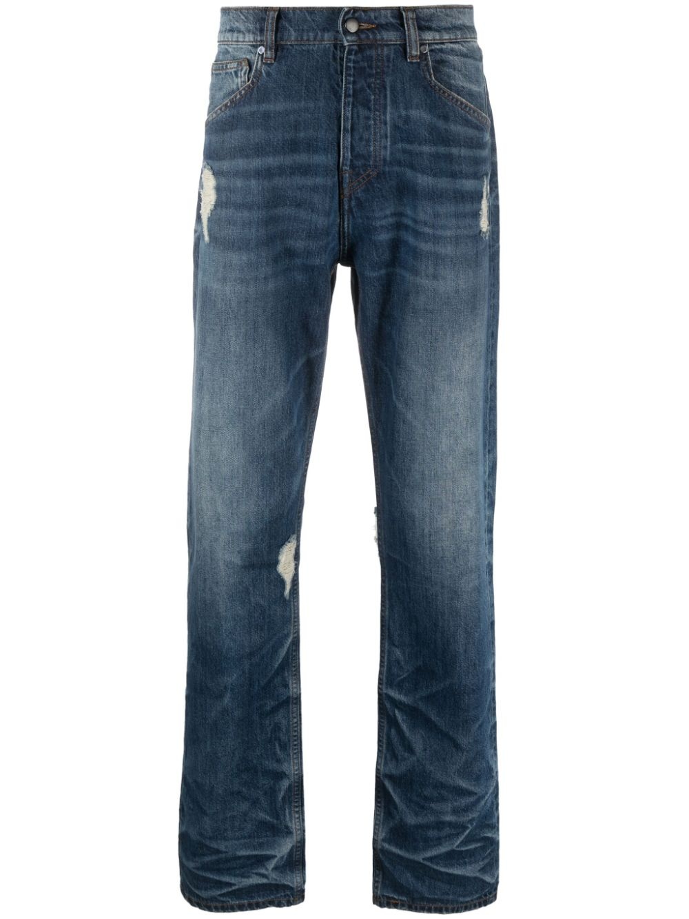 Foundry straight-leg jeans - 1