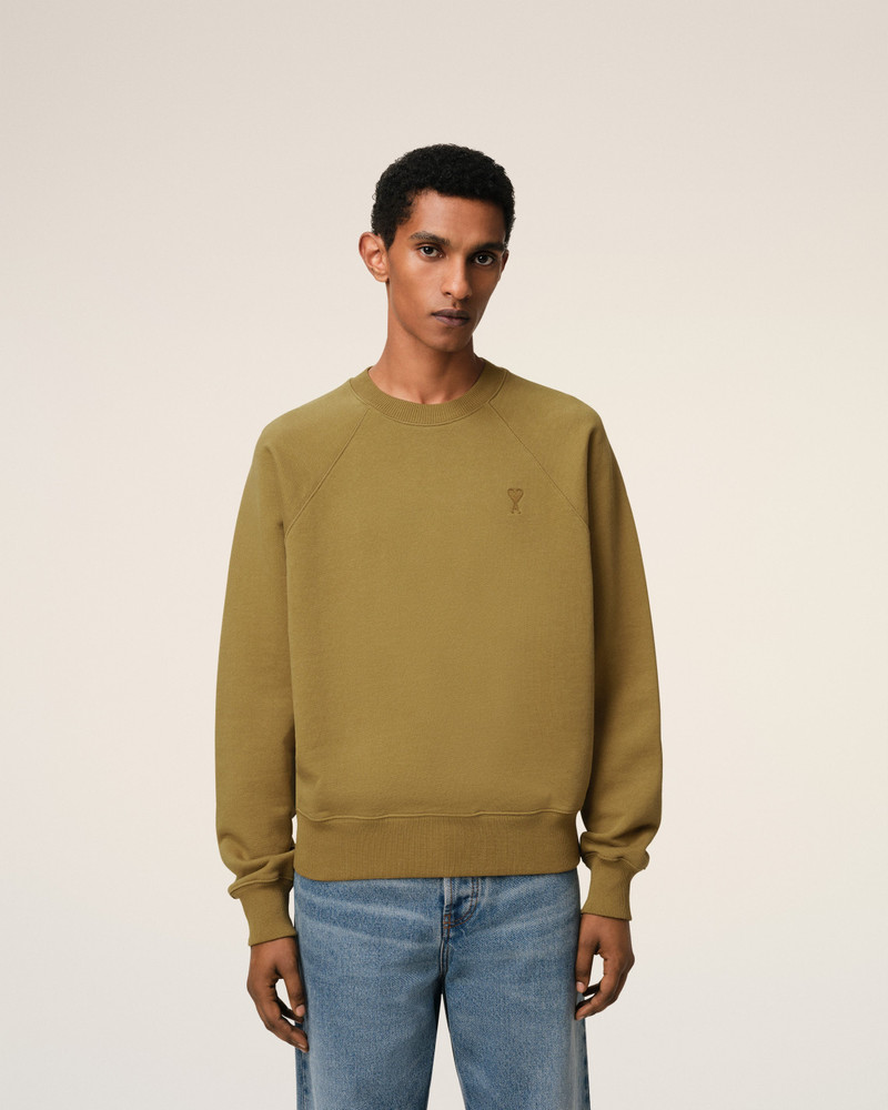 MUSTARD COTTON TONAL AMI DE COEUR SWEATSHIRT 3
