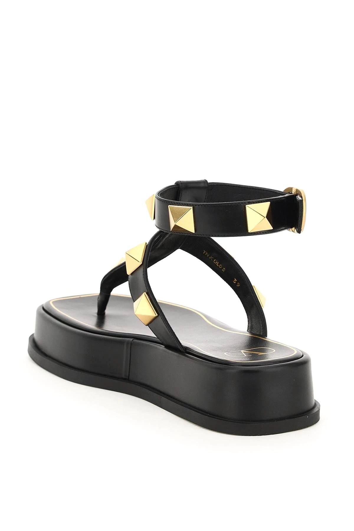 ROMAN STUD FLATFORM SANDALS - 2