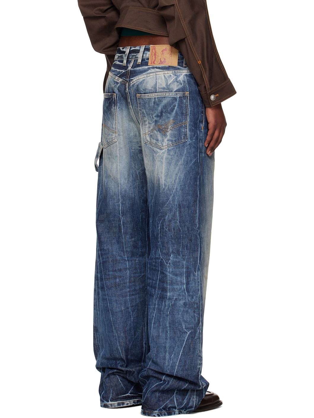 Blue Casual Jeans - 3