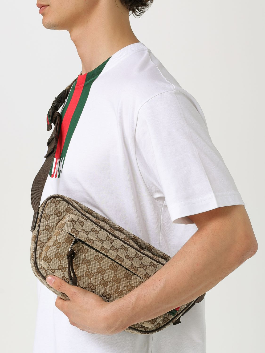 Gucci Belt Bag Men Beige - 2