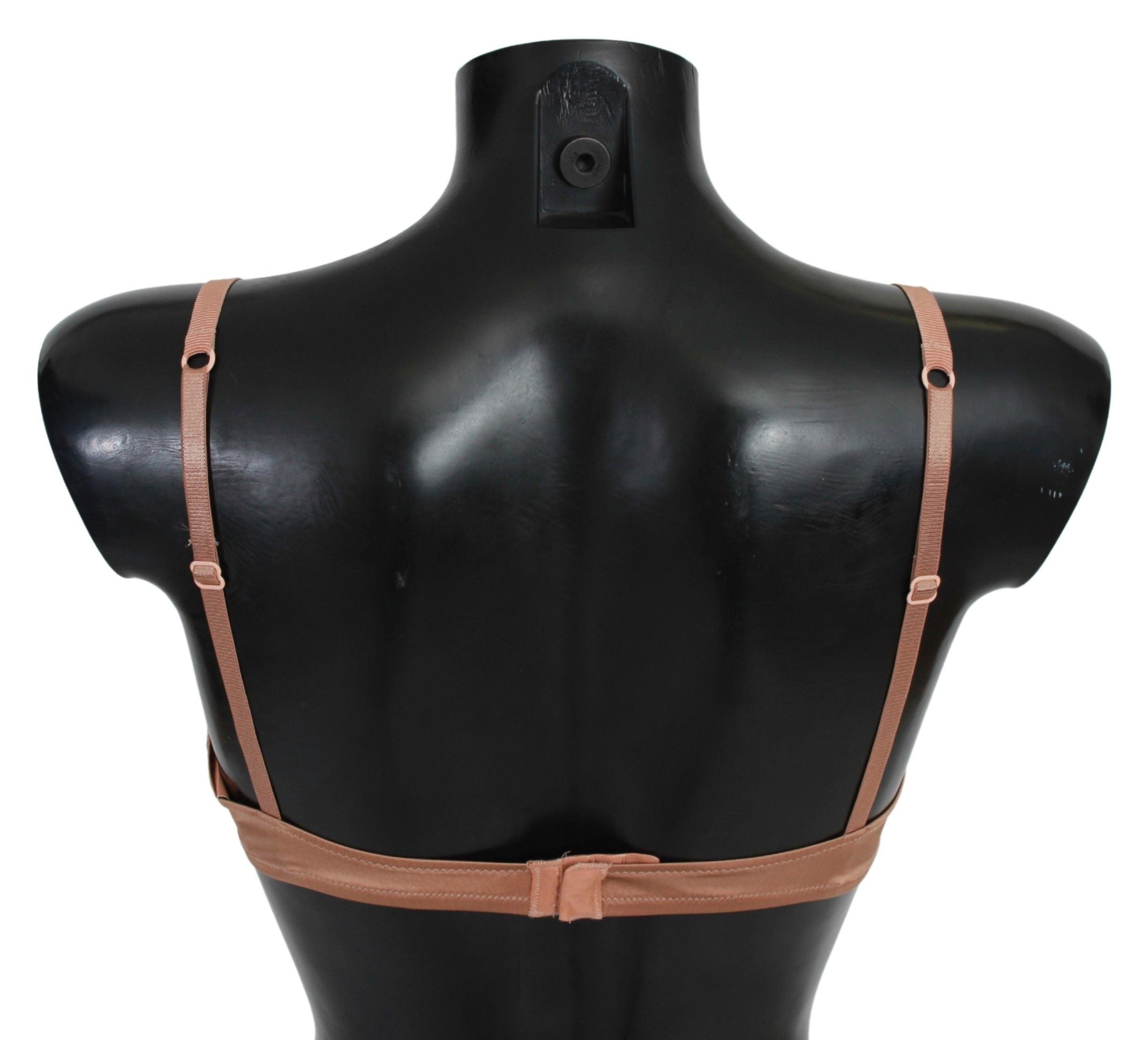 Ermanno Scervino - Ermanno Scervino Nude Lace Push Up Silk Underwear - 3