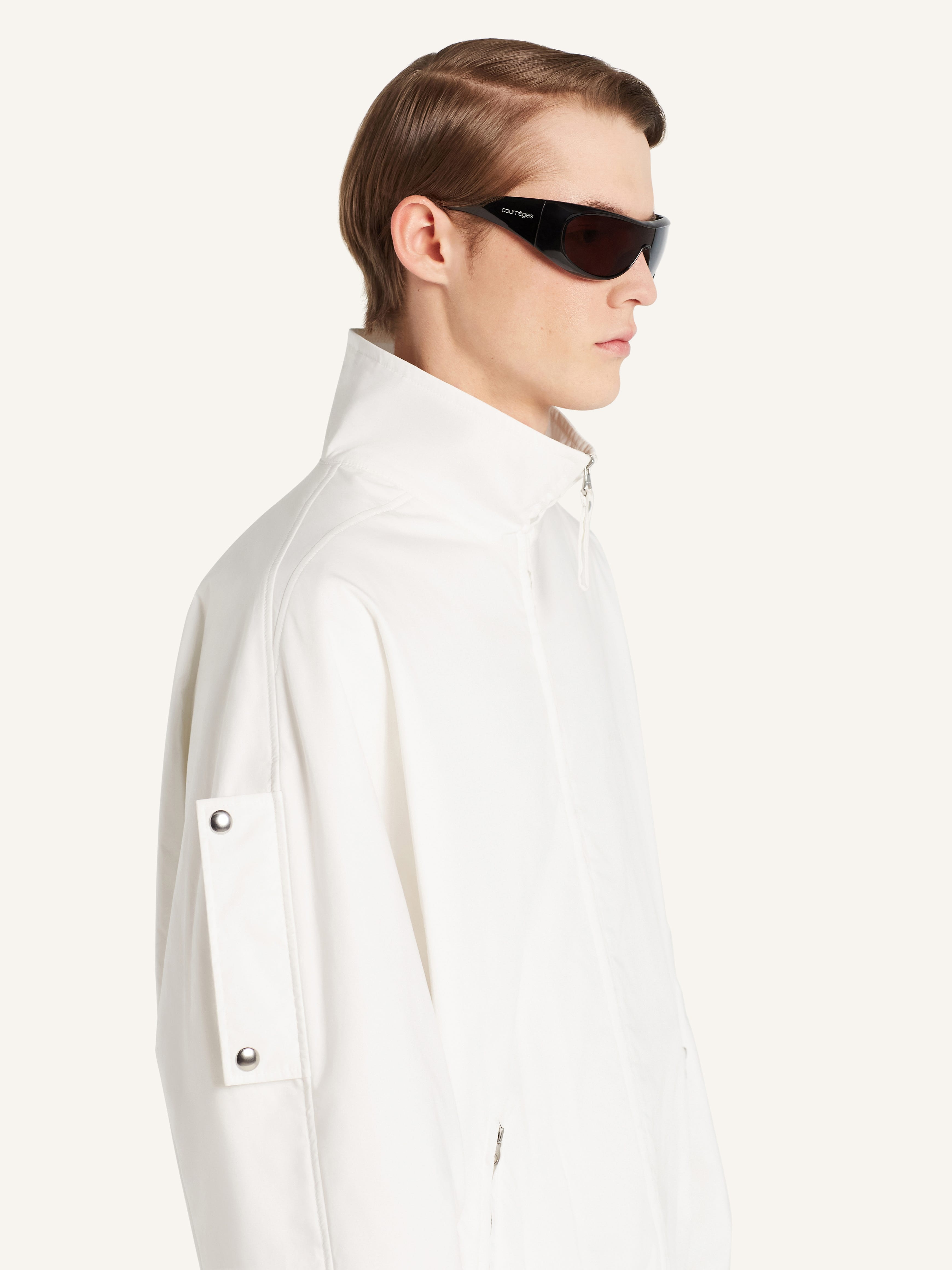 EMBROIDERED COTTON BOMBER - 6