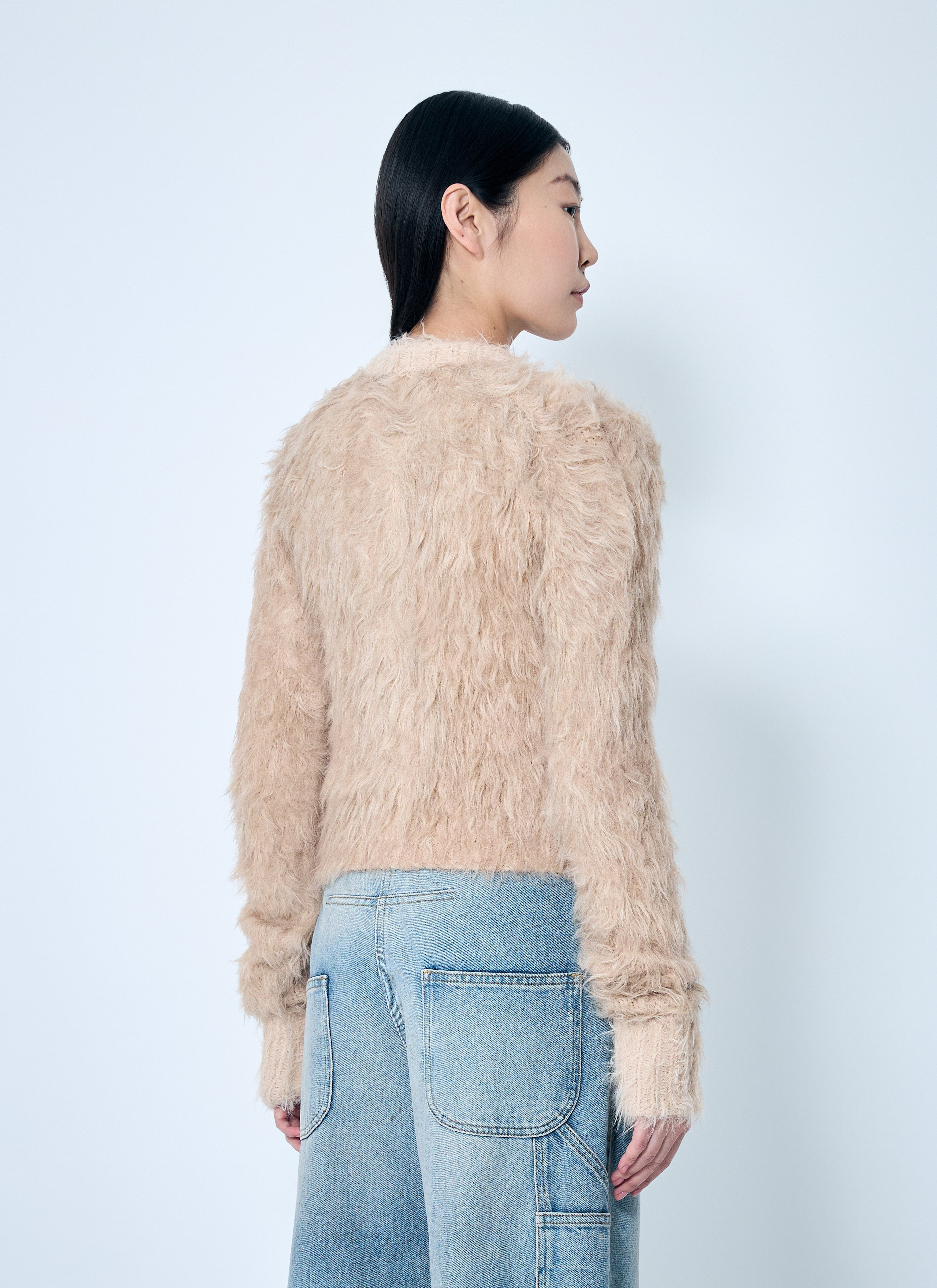 Acne Studios Women Textured Cardigan - 4