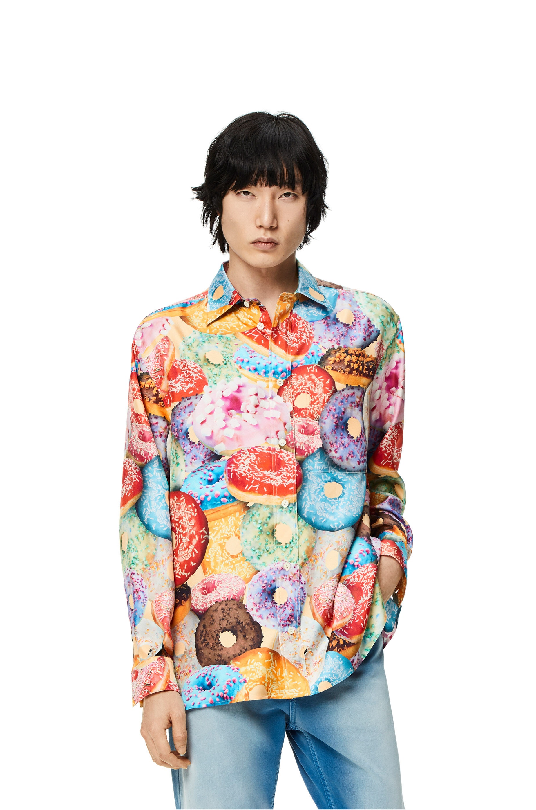 Doughnut shirt in silk - 3