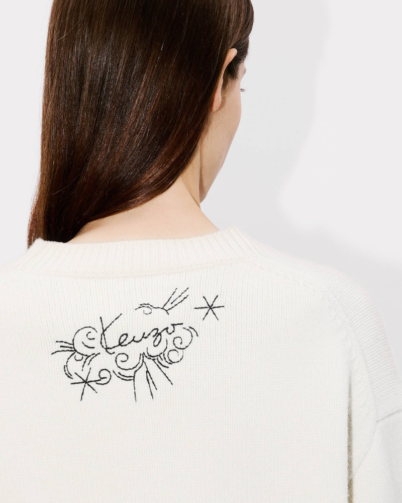 'KENZO Star Tiger' genderless embroidered wool jumper 6