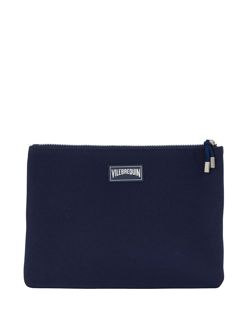 Vilebrequin Pool embossed-turtle clutch bag outlook