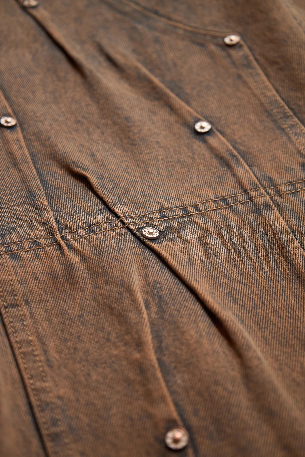 Kusikohc Workwear Multi Rivet Denim - 3