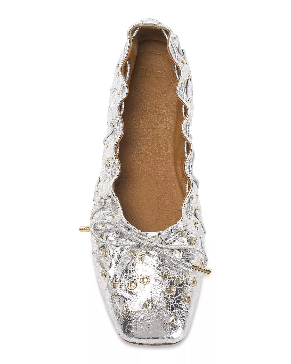 Women's Oracia Slip On Grommet Ballet Flats - 4