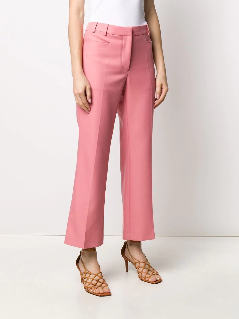 Carlie cropped tailored trousers - 3