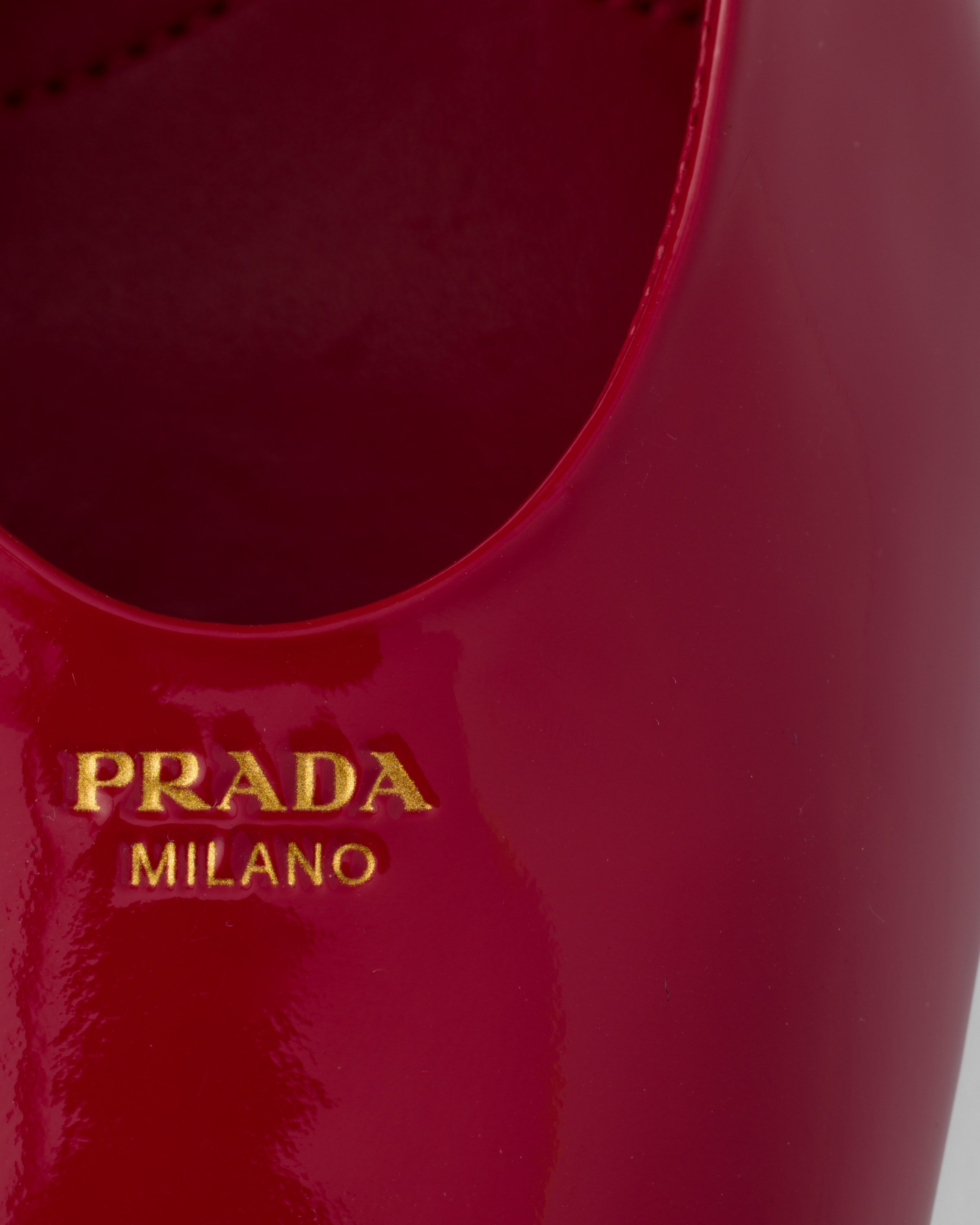Patent leather slingback pumps - 6