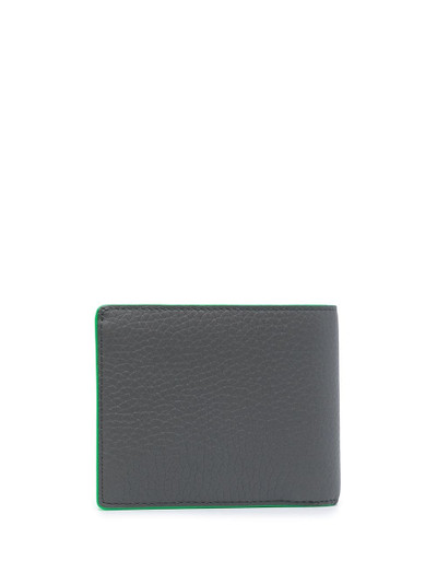 Mulberry contrast-lining billfold wallet outlook