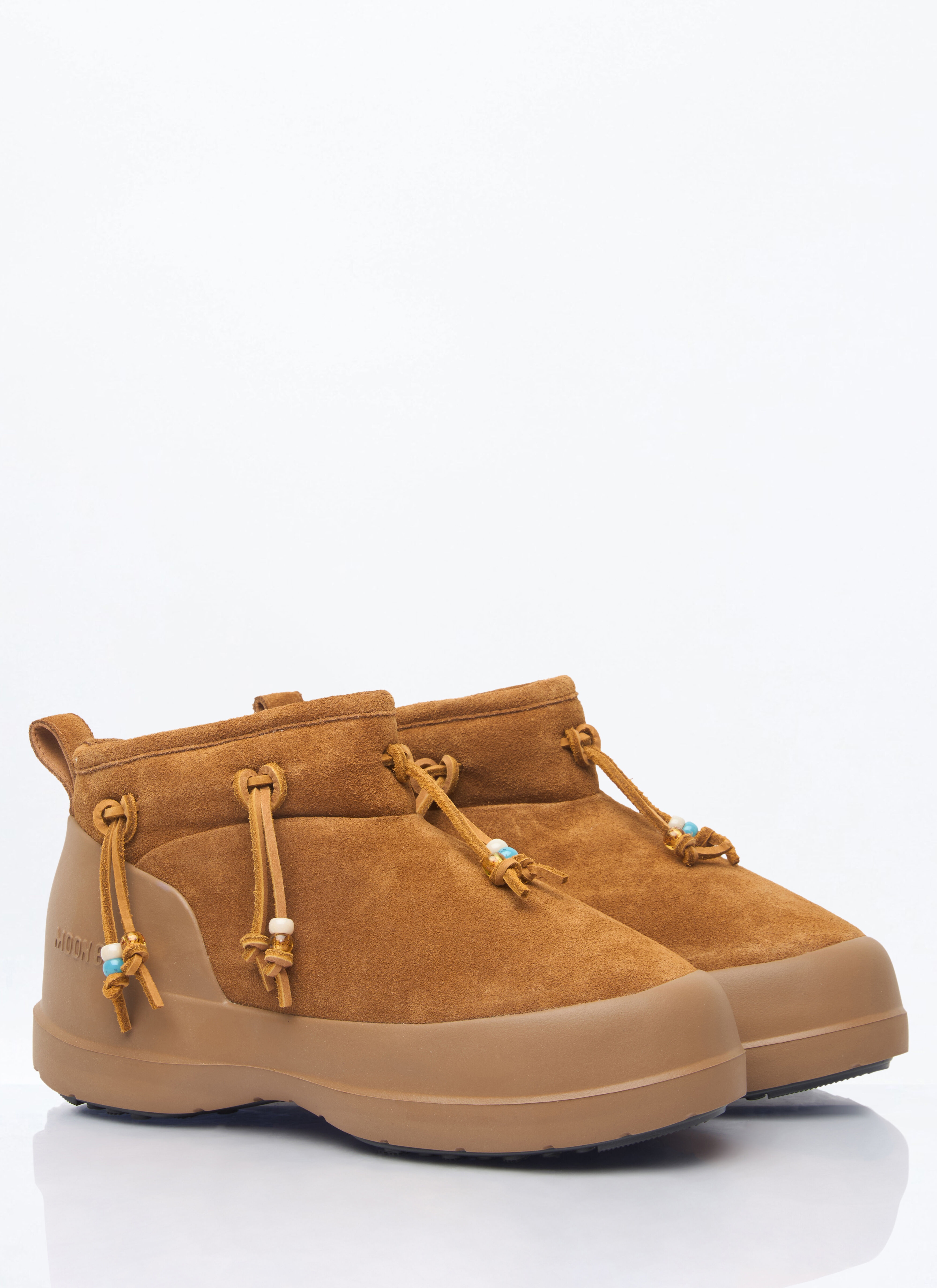 Luna Low Beads Suede Boots - 3