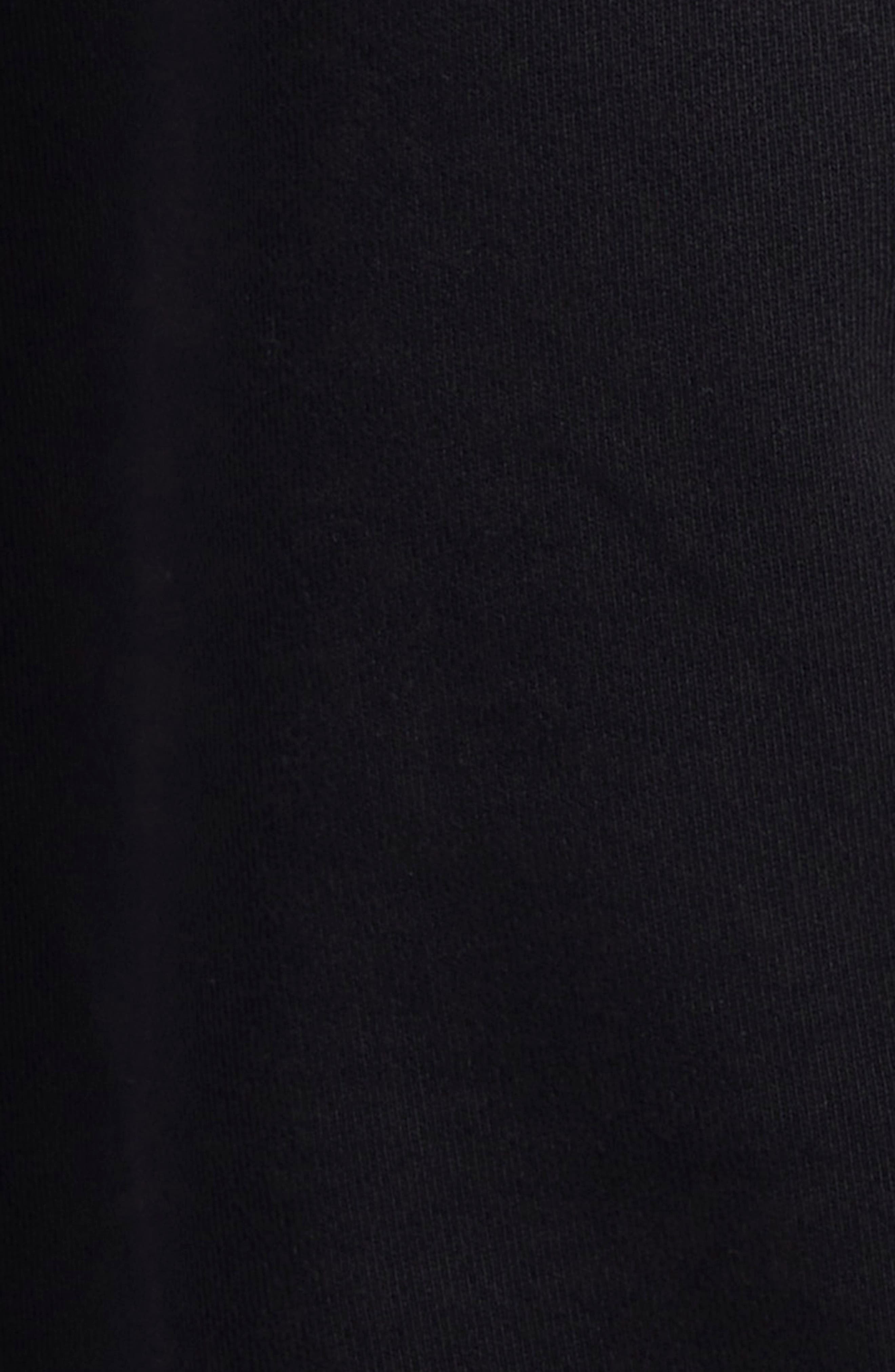 Jacquemus Le Hoodie Gros Grain Cotton Hoodie in Black at Nordstrom - 7