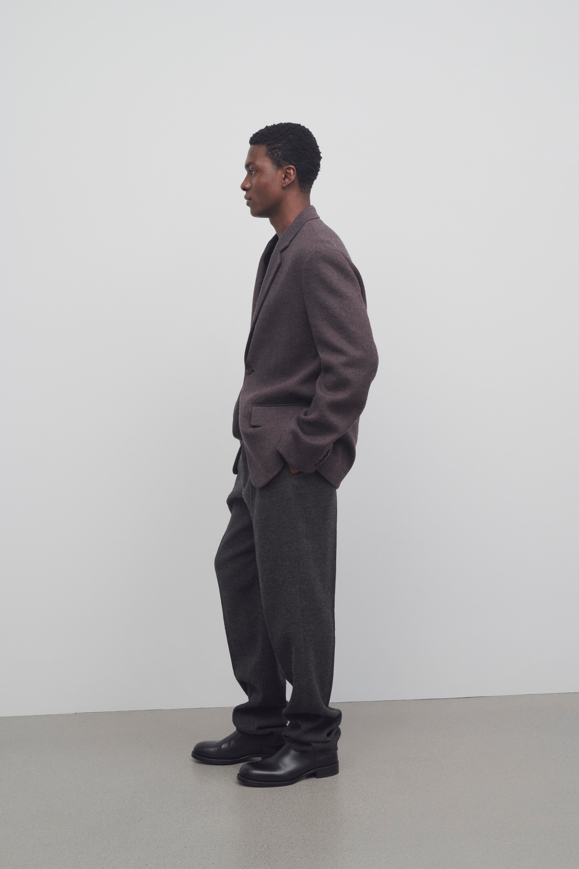 Speek Pant in Linen and Wool - 4