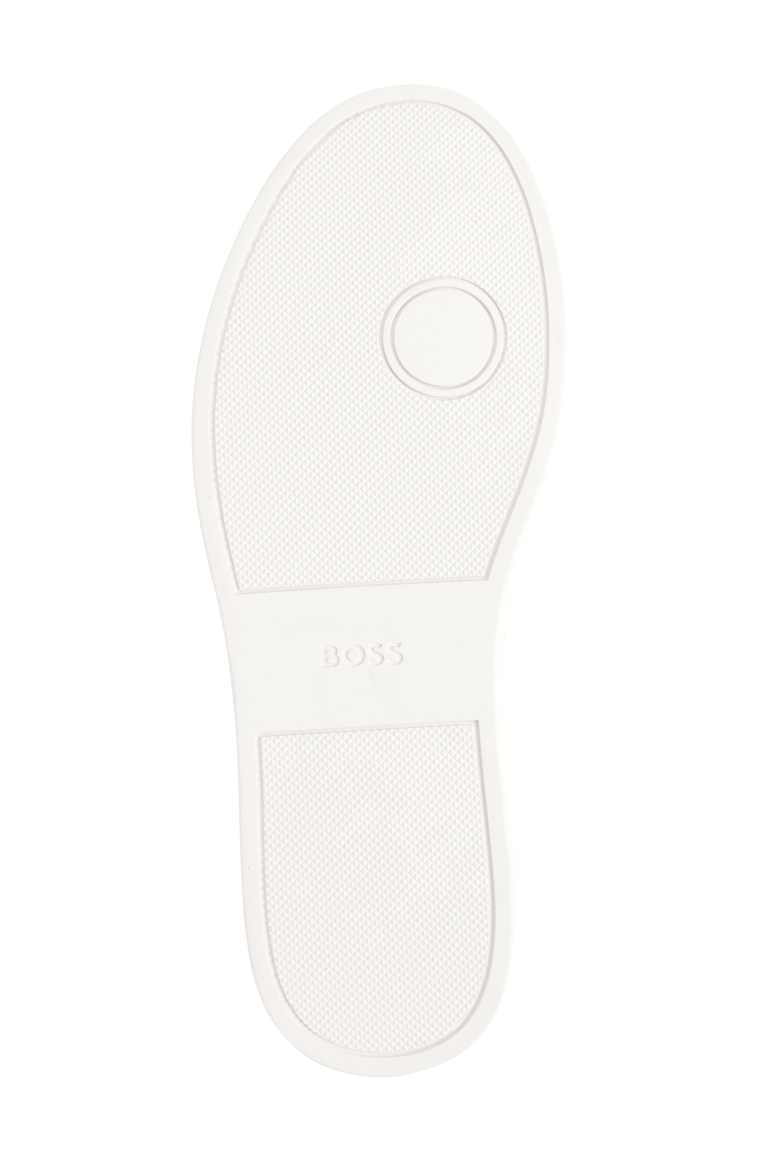 BOSS Kieren Low Top Sneaker in White at Nordstrom - 6