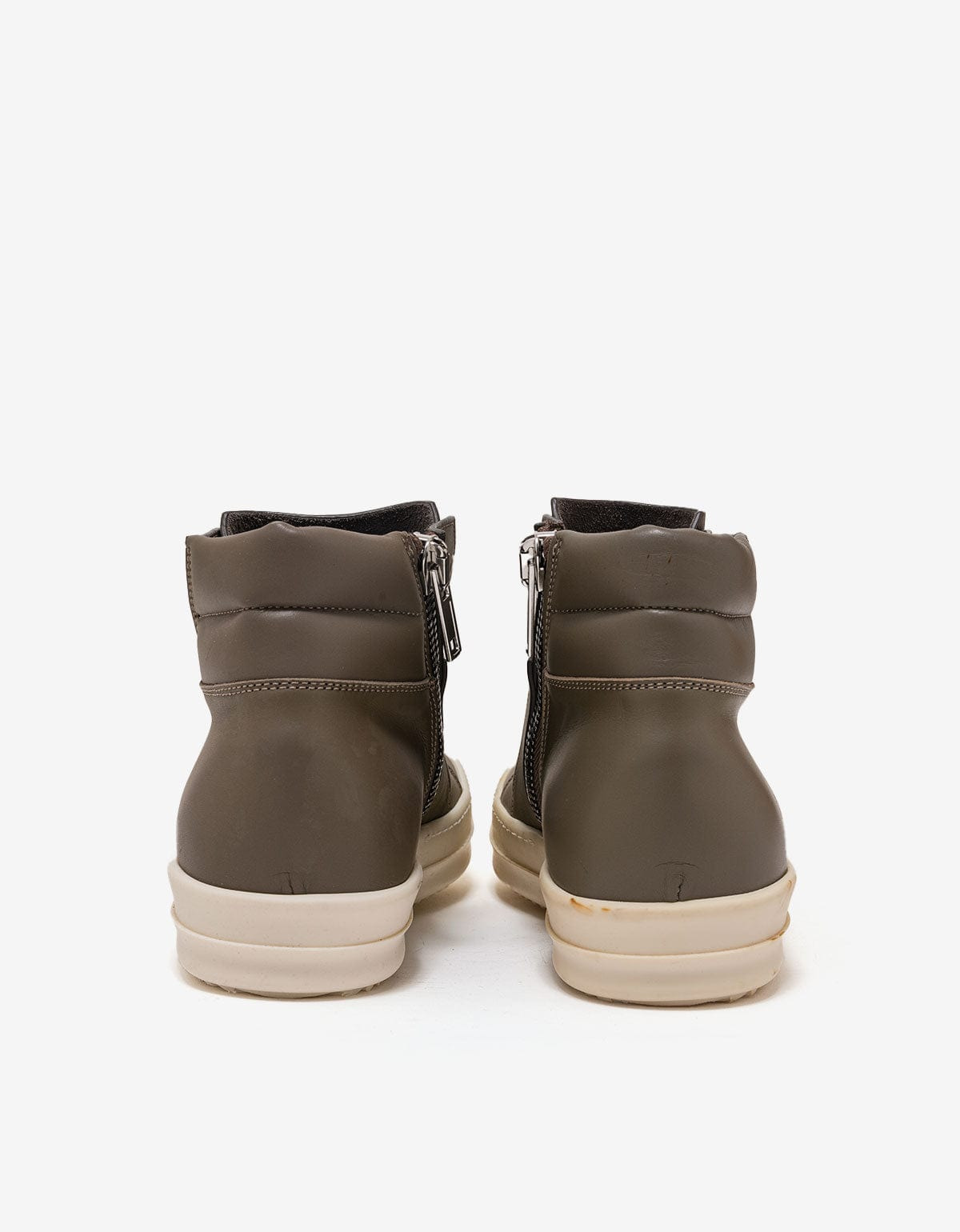 Rick Owens Island Dunk Darkdust Grey Mid High Trainers - AW16 - 6