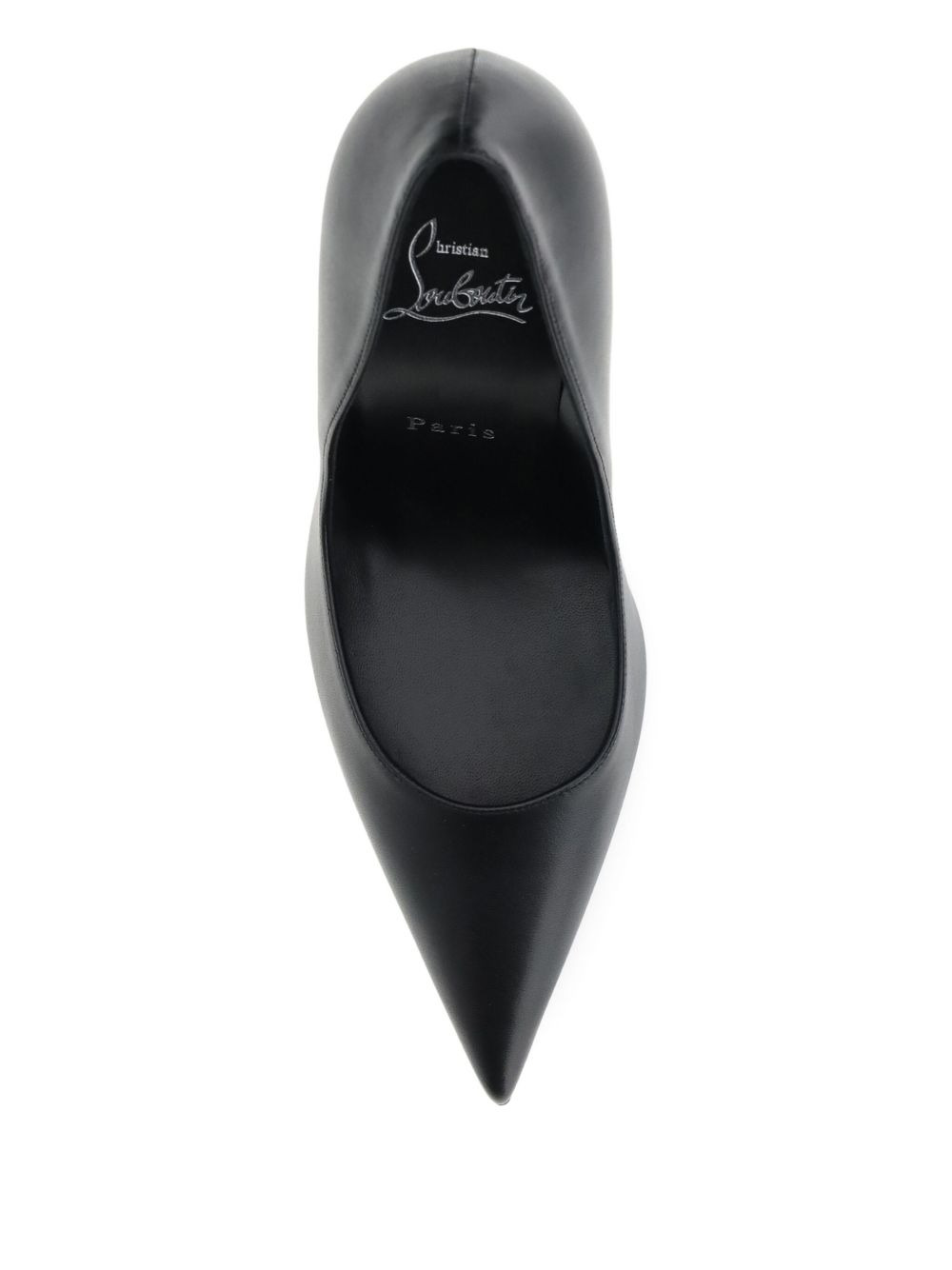 100mm Miss Z pointed-toe leather pumps - 3