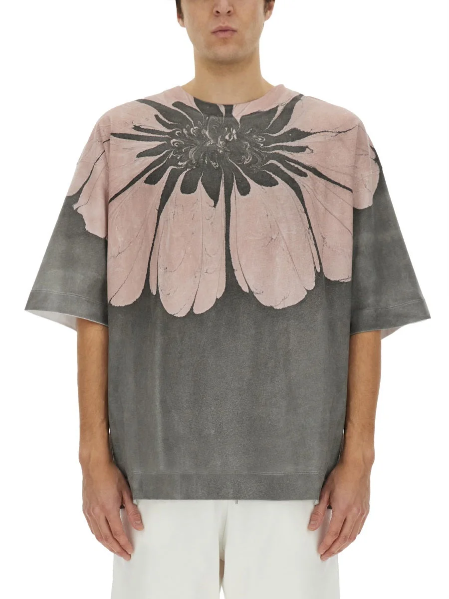 Dries Van Noten Men T-Shirt With Print - 1