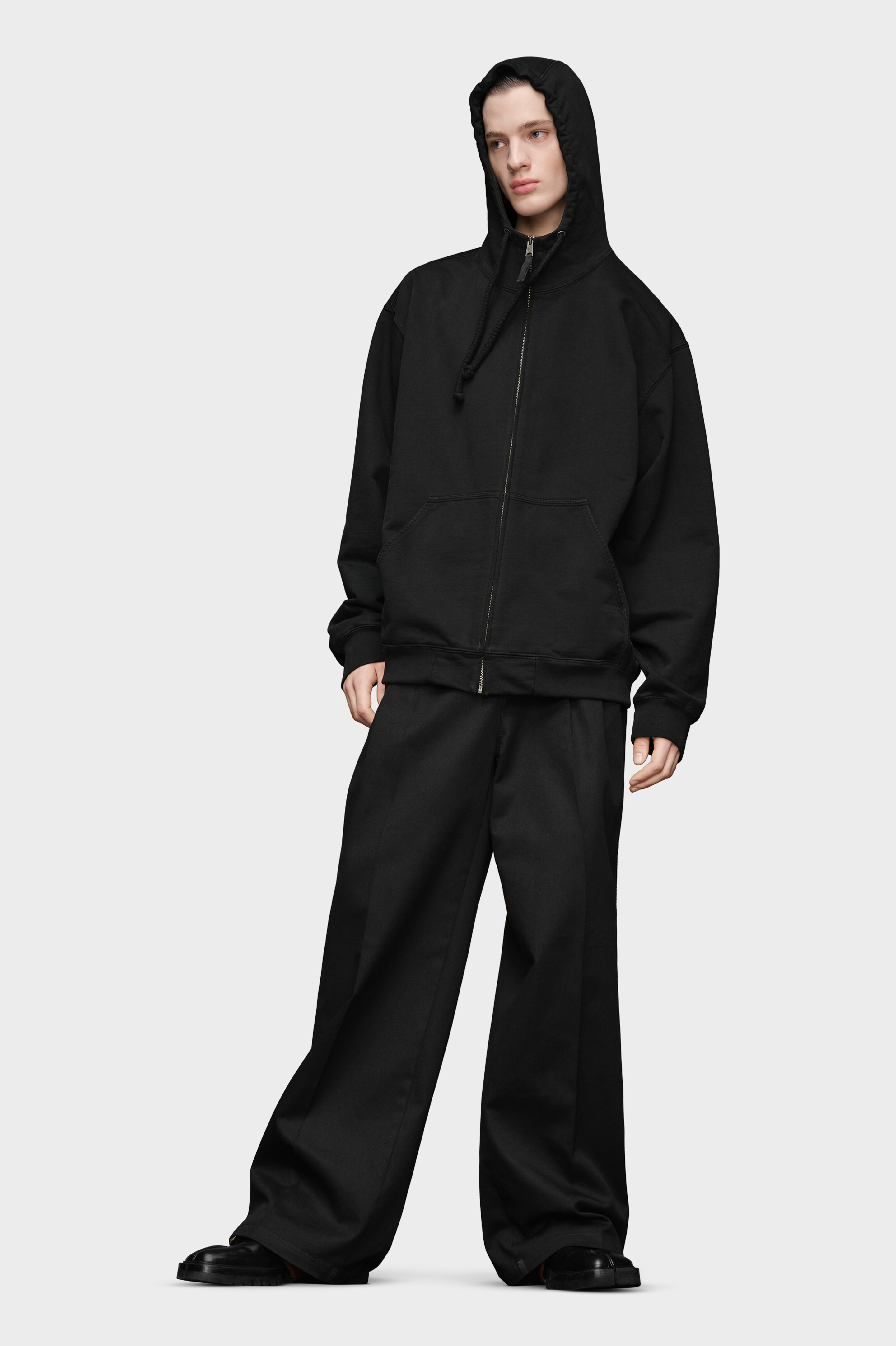 Embroidered Logo Hoodie - 2