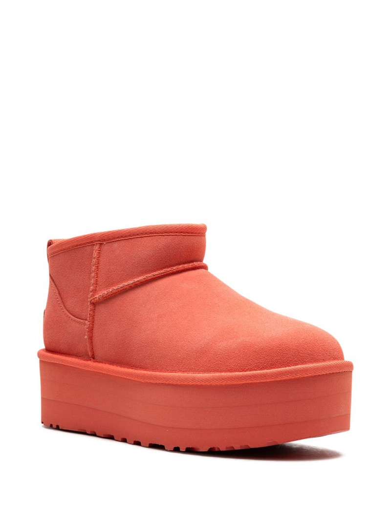 UGG Classic Ultra Mini "Vibrant Coral" boots outlook
