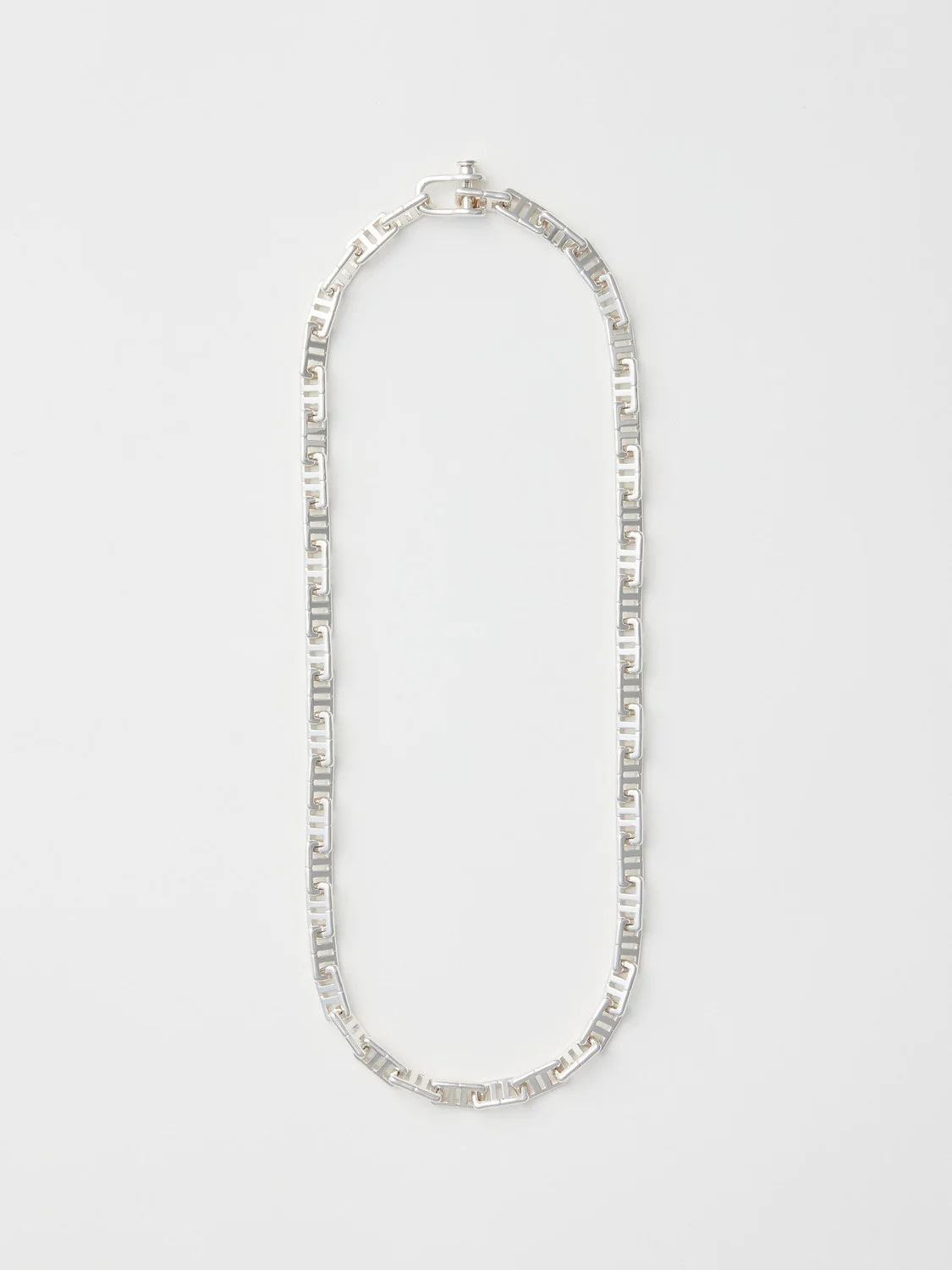 SMALL MONOGRAM CHAIN NECKLACE - 1