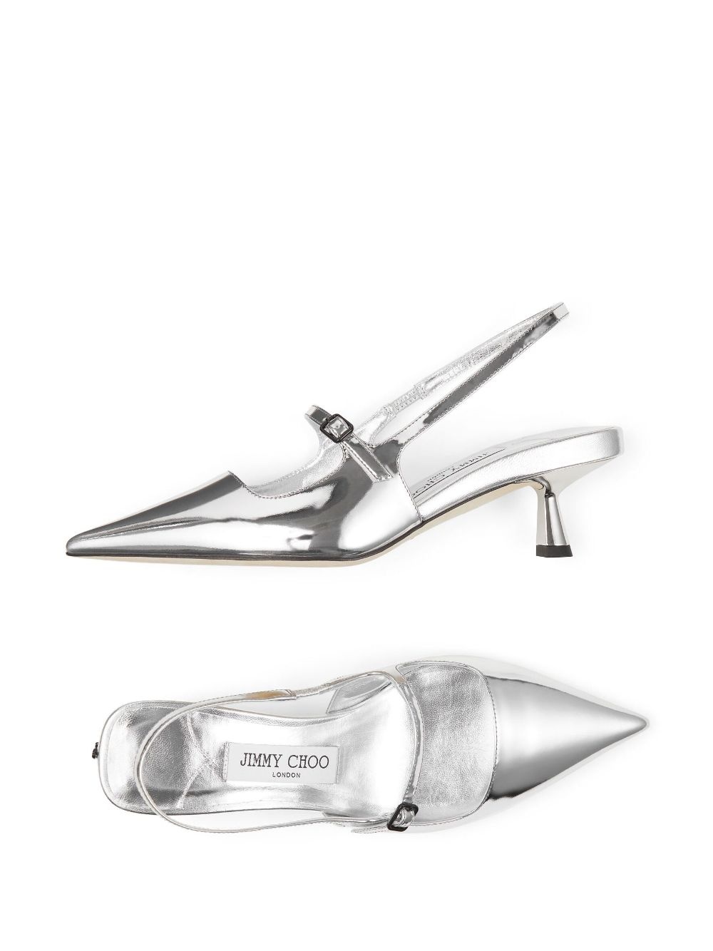 Didi 45mm patent leather pumps - 4