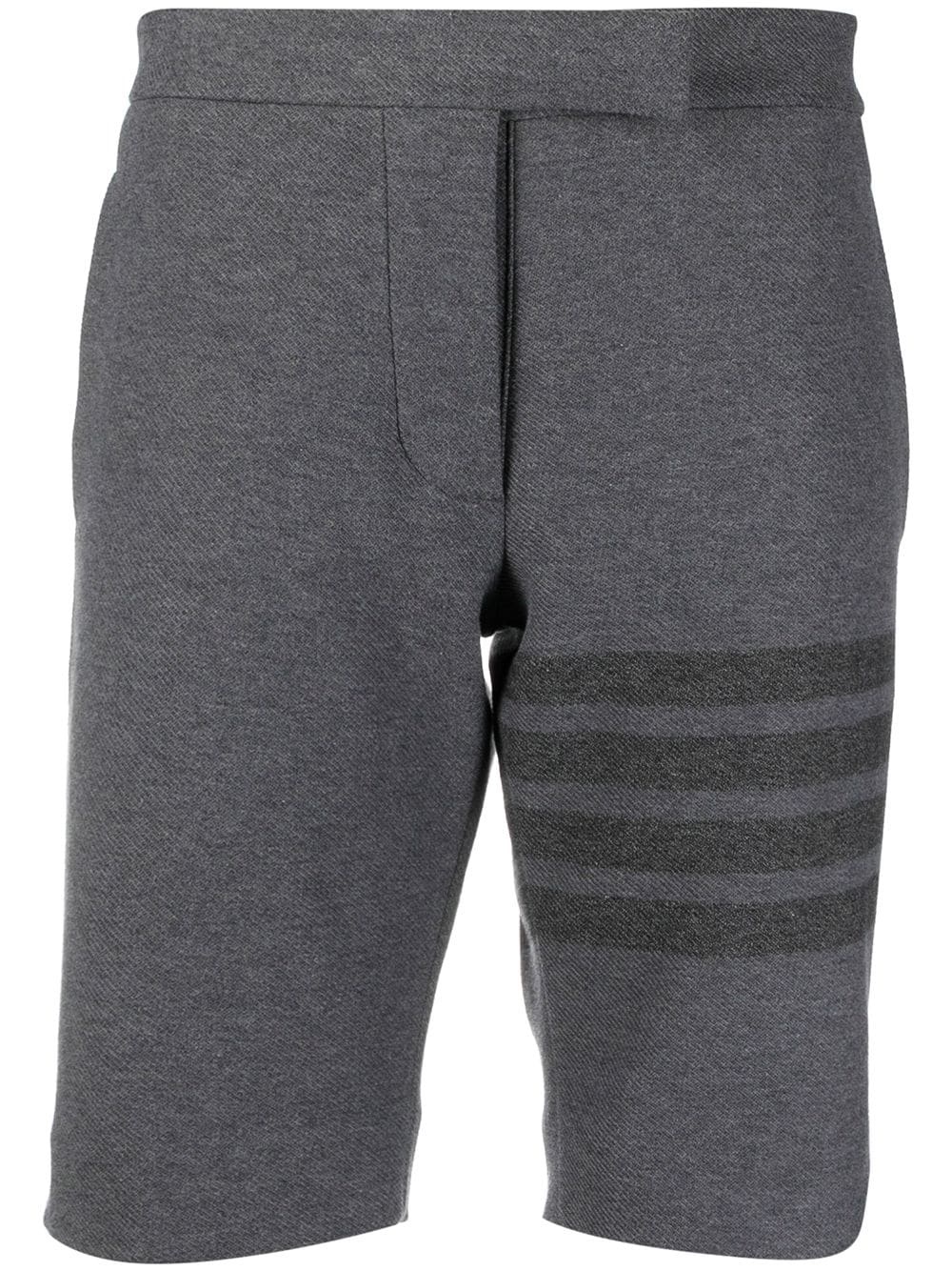 4-Bar stripe twill shorts - 1