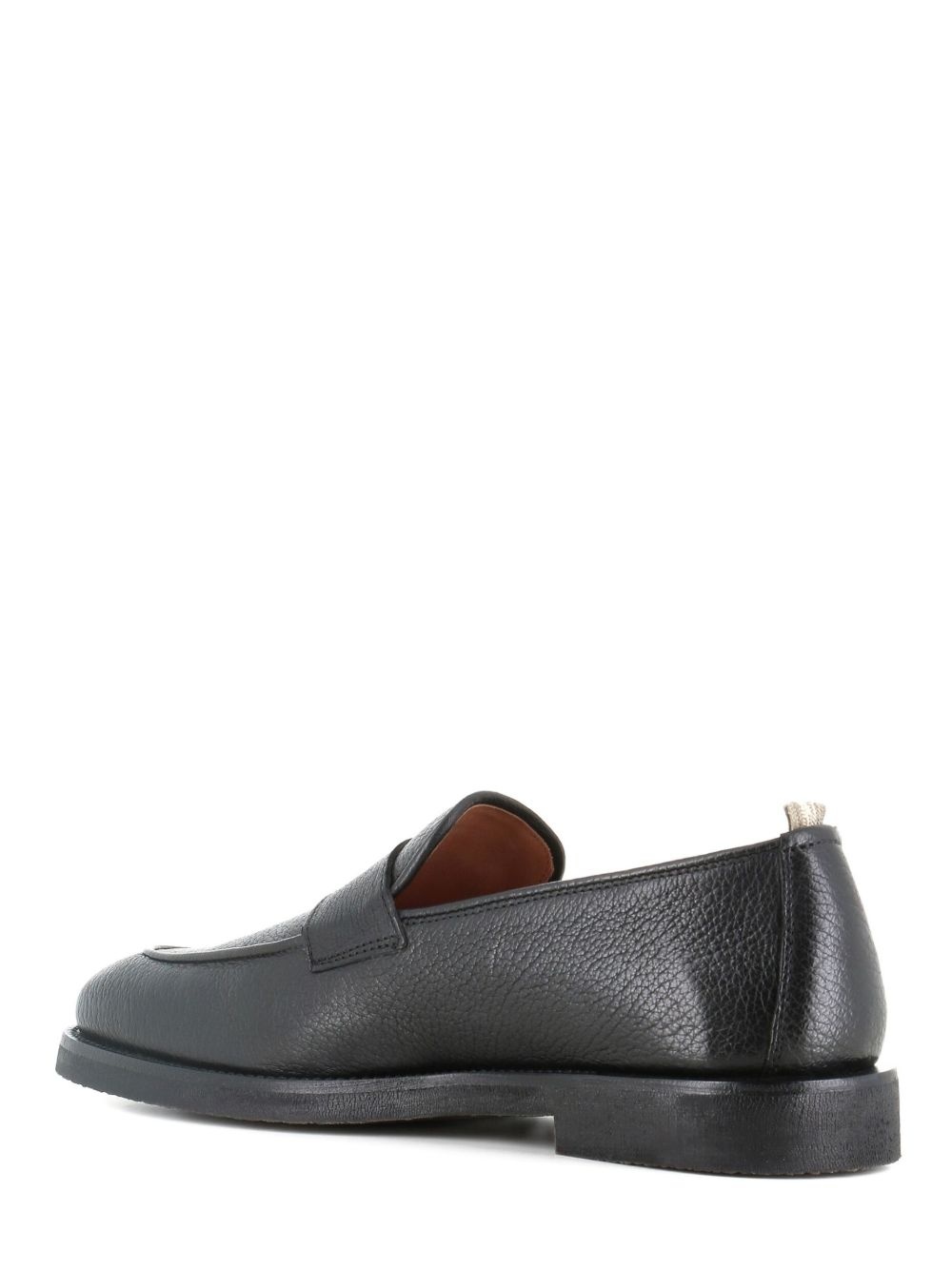 leather penny loafers - 3