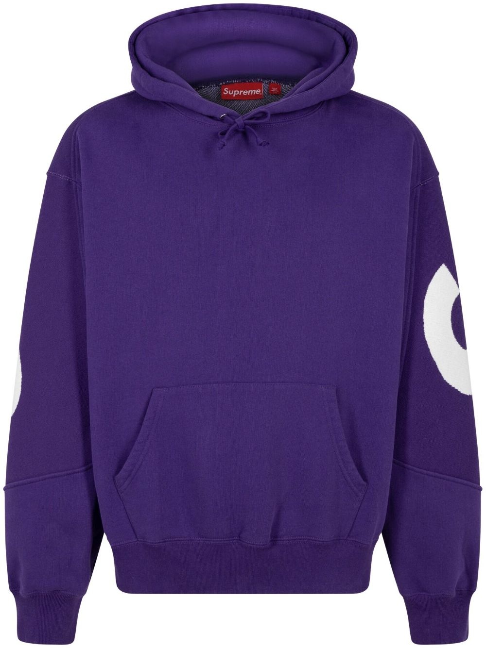 Big Logo-jacquard hoodie - 1