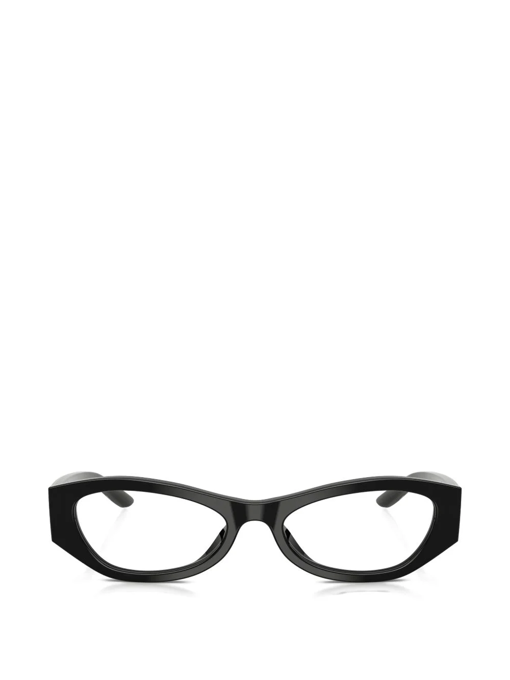 geometric-frame glasses - 1