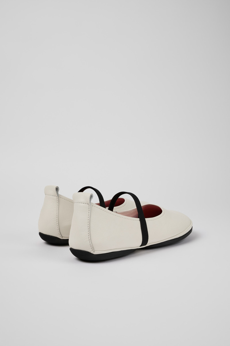 CAMPERLAB White Leather Mary Jane for Women outlook