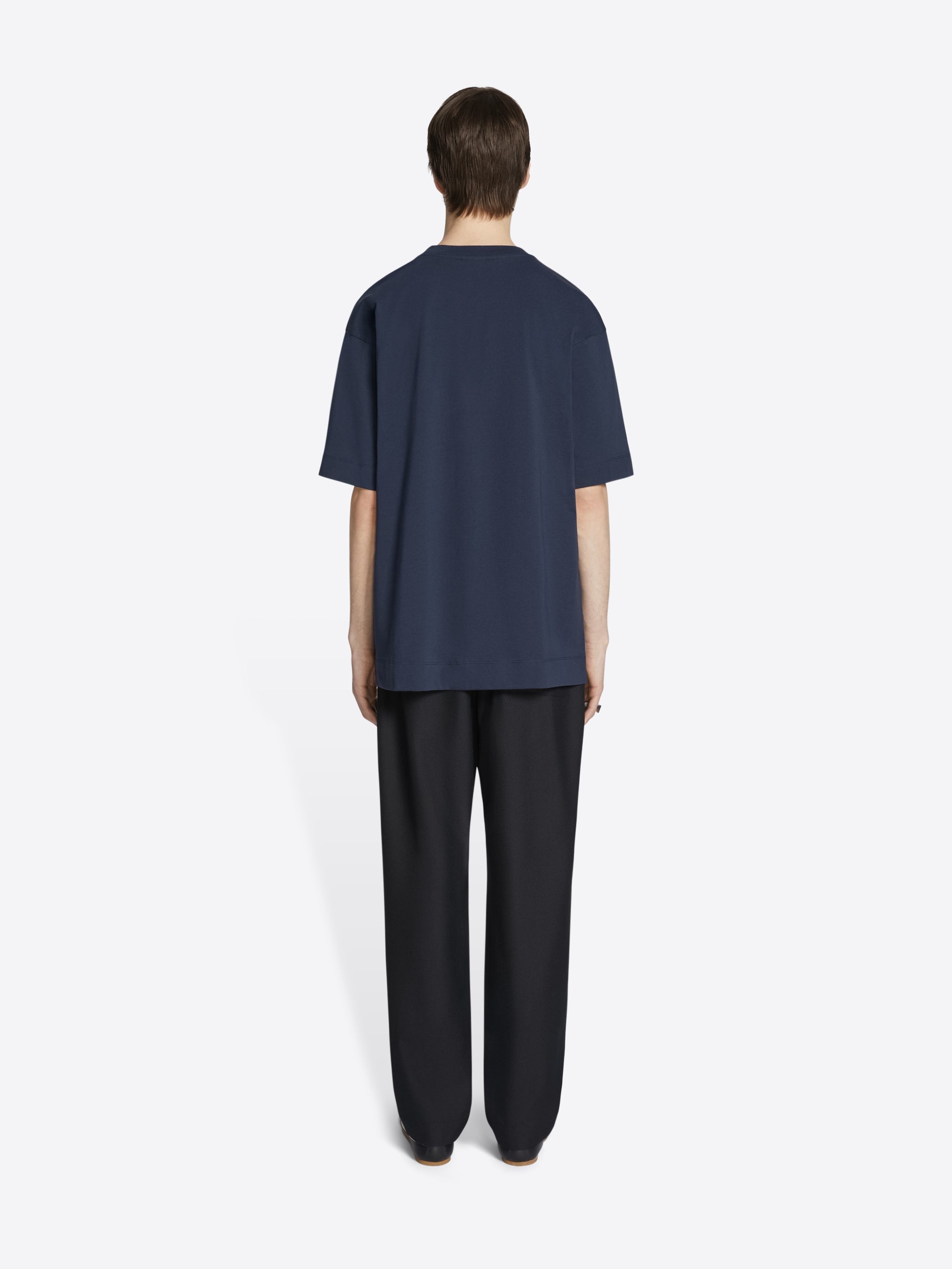 BOXY COTTON TEE - 4