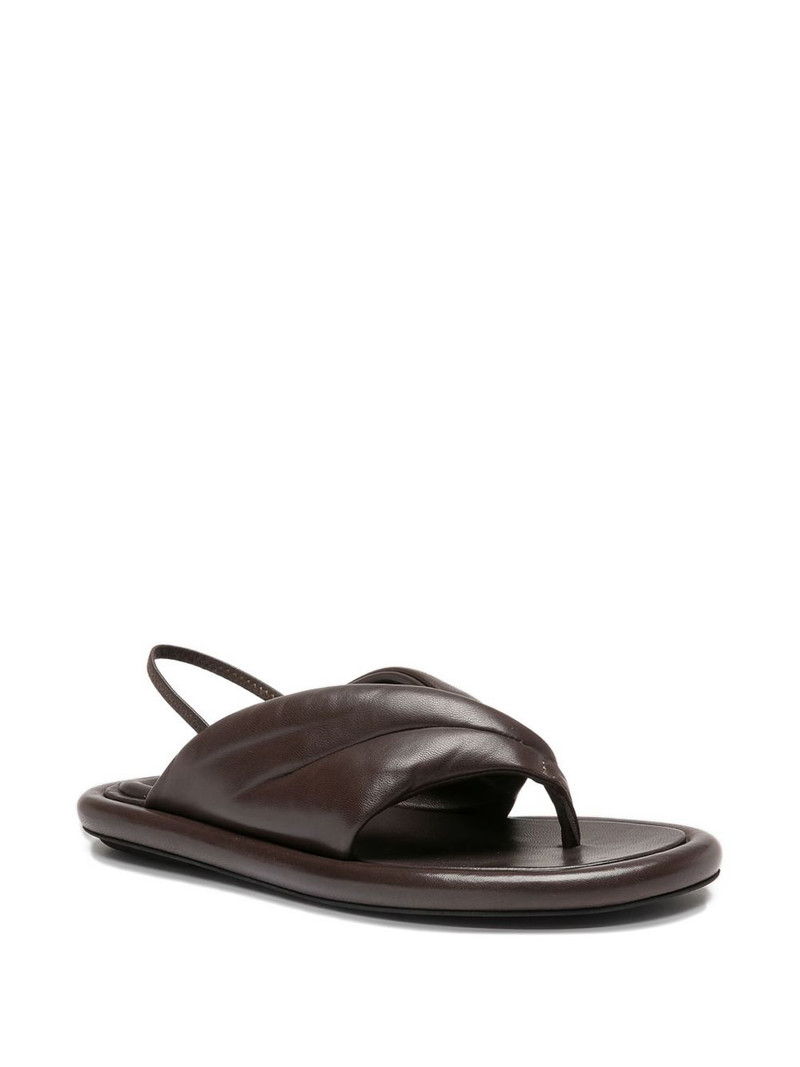 OFFICINE CREATIVE padded slingback sandals outlook