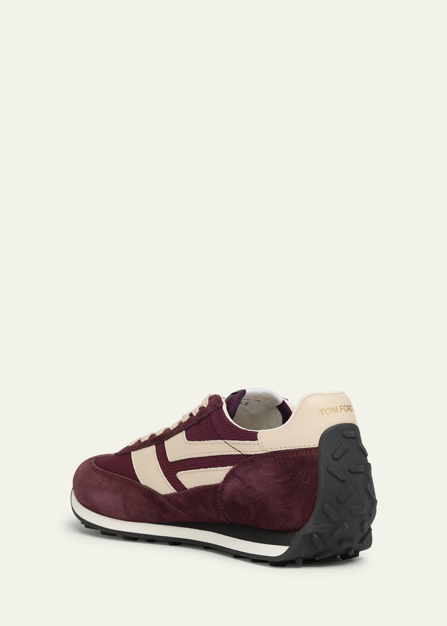 Men's Mick Tech Fabric and Suede Sneakers - 4