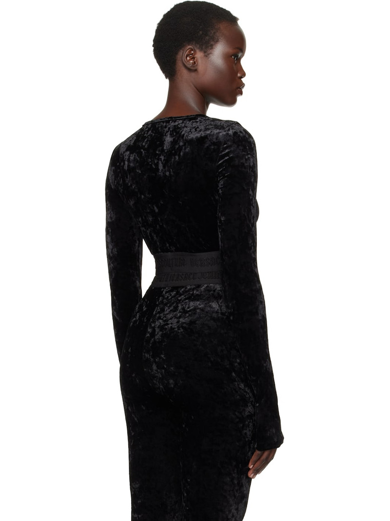 Black Velvet Crop T-shirt 3