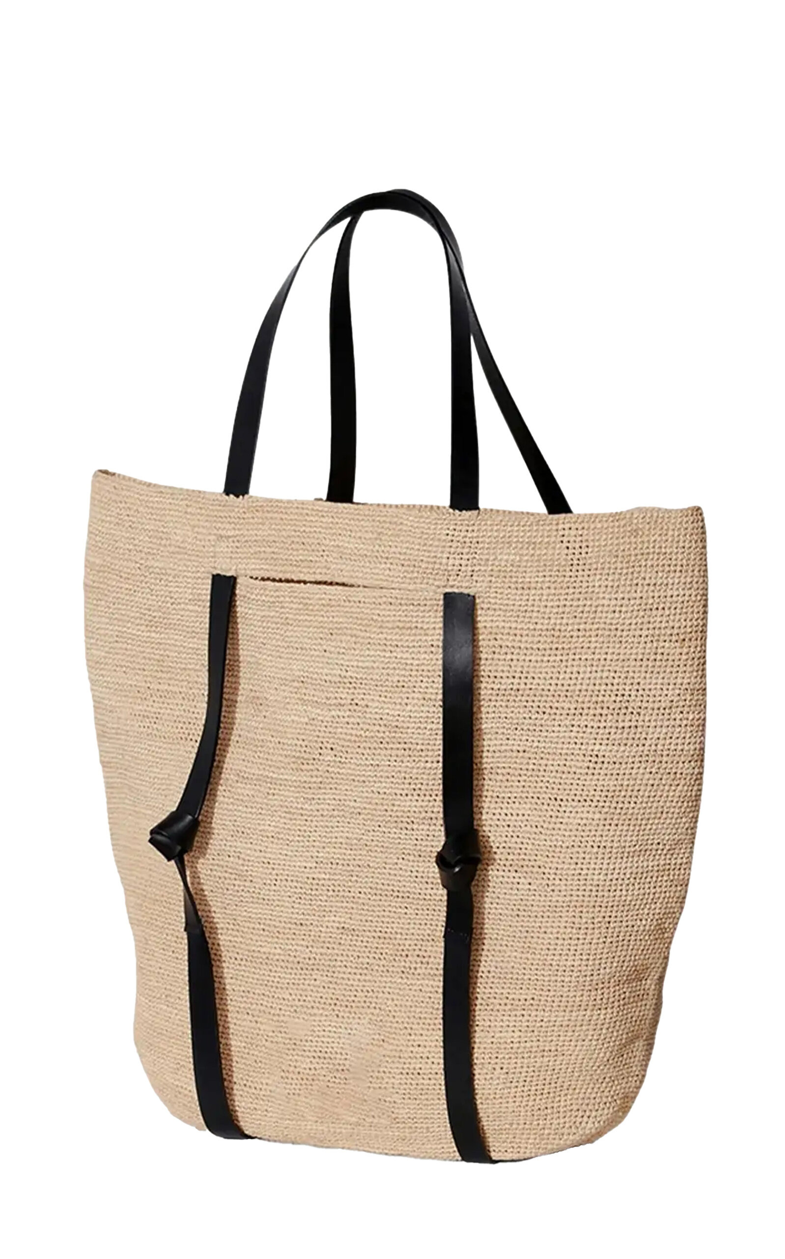 Tanner Straw Tote Bag neutral - 3