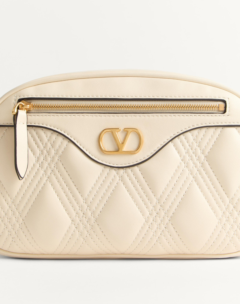 Valentino VALENTINO GARAVANI QUILTIE 67 MEDIUM SHOULDER BAG IN QUILTED NAPPA LEATHER outlook